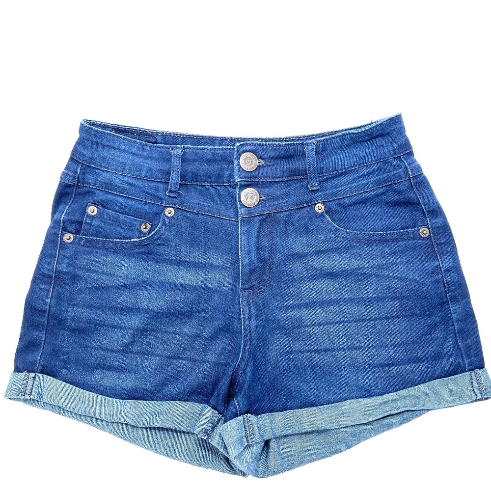 Aeropostale Jean Shorts High Waisted Shorty Size 4 - Picture 1 of 4